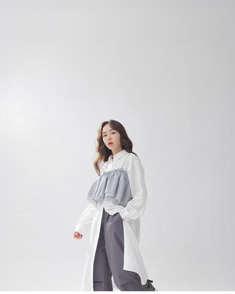 リボンプリーズワークパンツ 2色展開