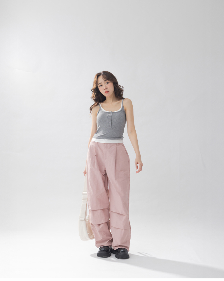 リボンプリーズワークパンツ 2色展開