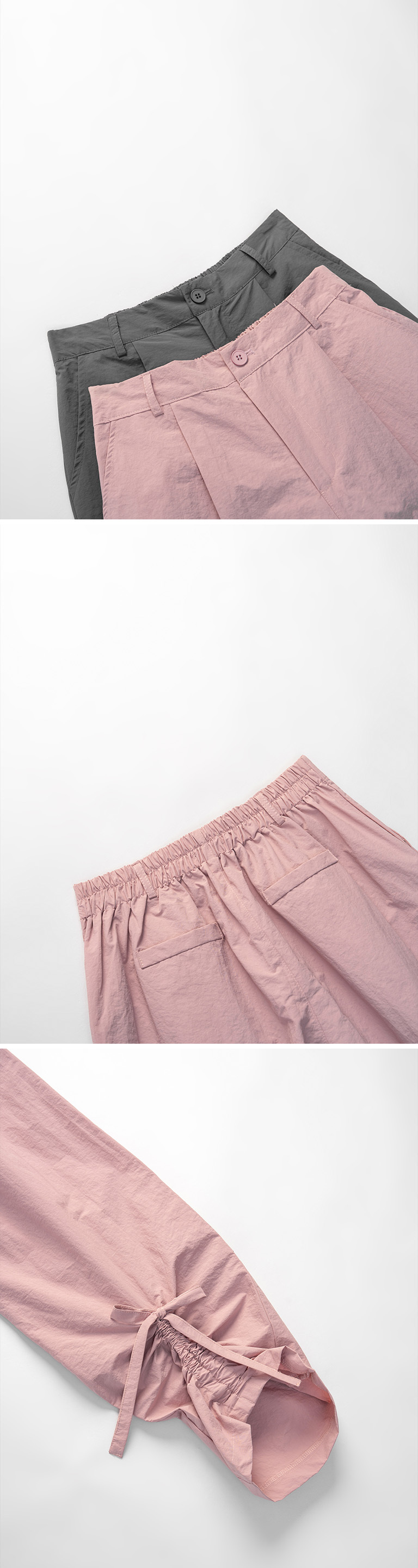 リボンプリーズワークパンツ 2色展開