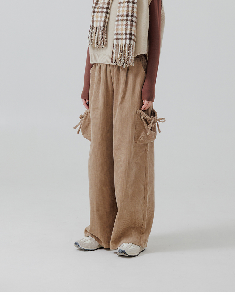 ポケットコーデュロイパンツ 3色展開