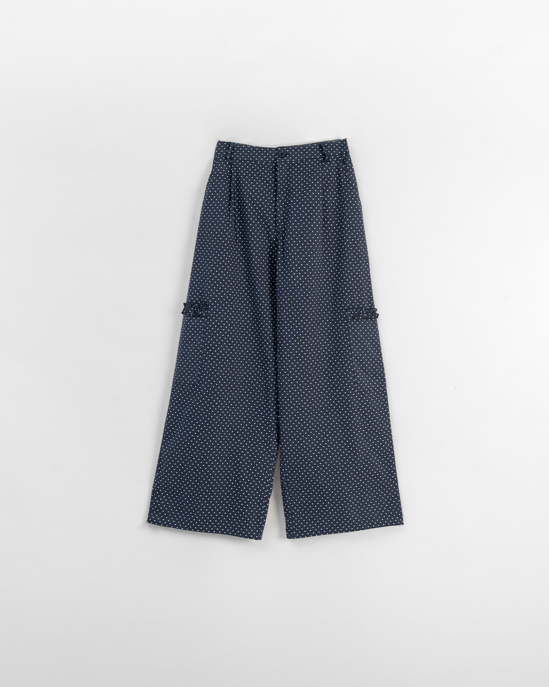 ドットフリルポケットパンツ 2色展開