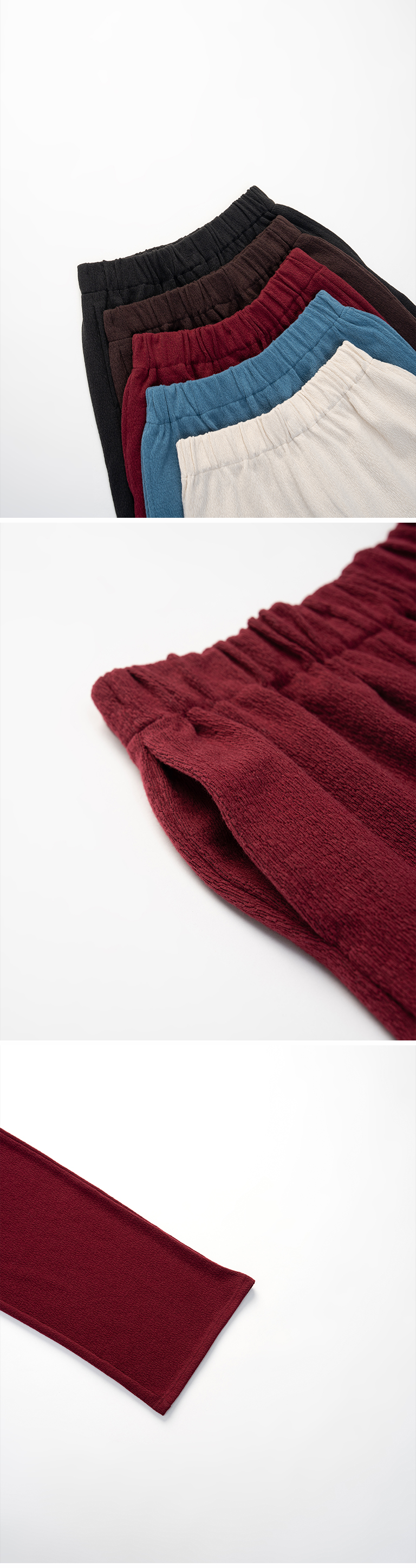 ストレートパンツ ベージュ