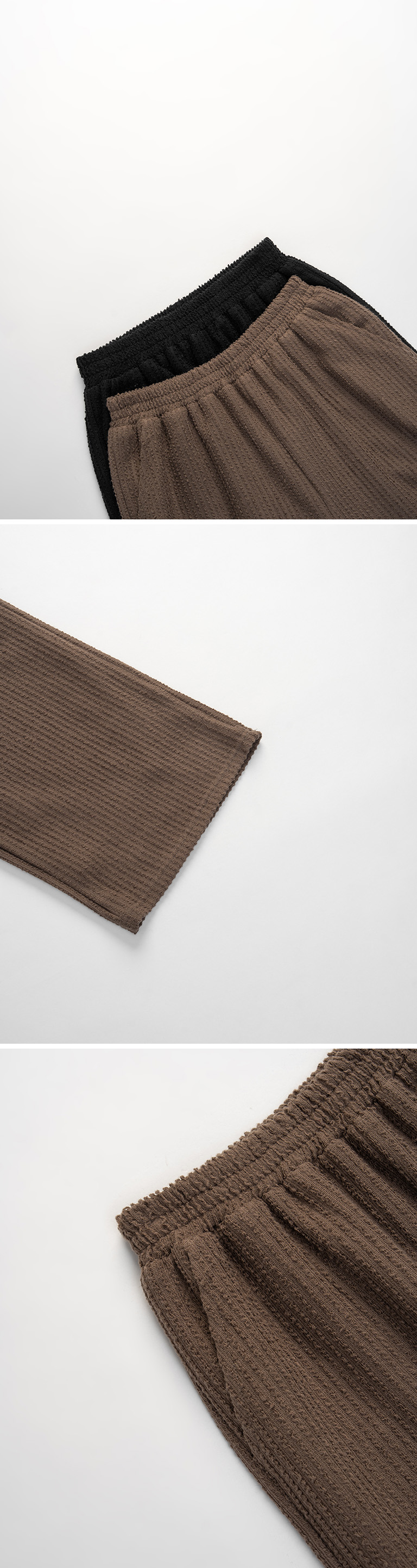 ベロアリブパンツ 2色展開