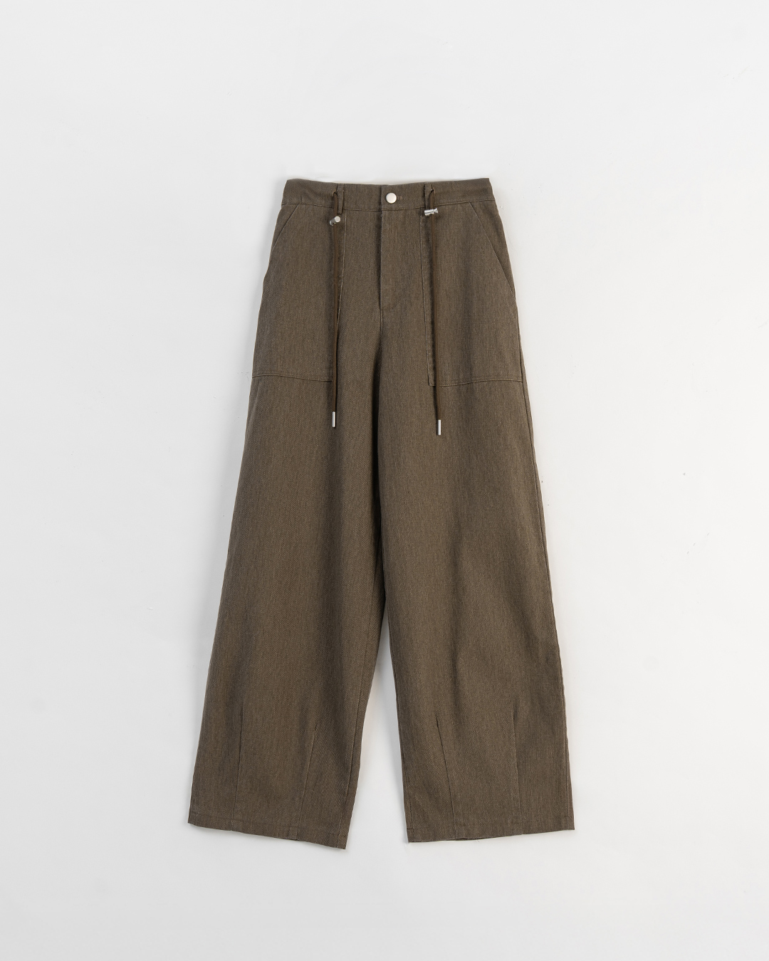 ウォッシュ加工コクーンパンツ 2色展開