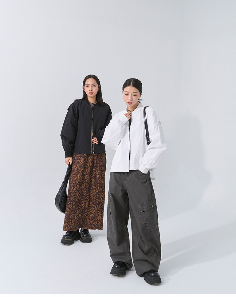 冬1尚未收到---ポケットワークカーブパンツ 2色展開