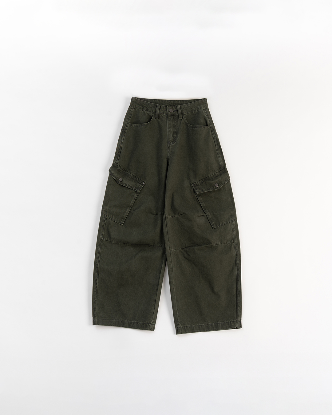 冬1尚未收到---ポケットワークカーブパンツ 2色展開