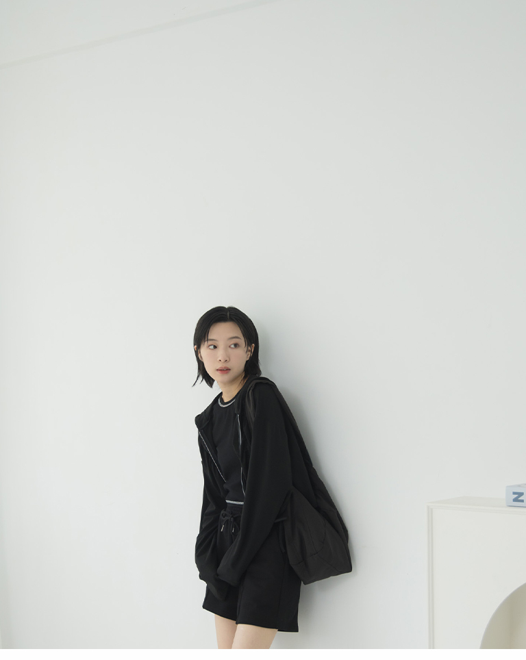 コットンドローストリングショートパンツ 4色展開