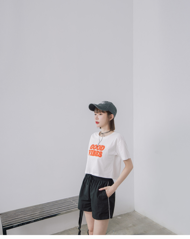 ドローコードナイロンショートパンツ 2色展開