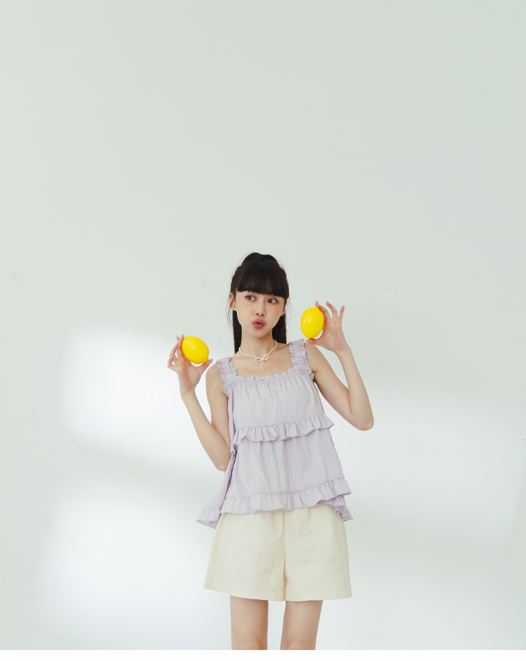 無地カジュアルショートパンツ