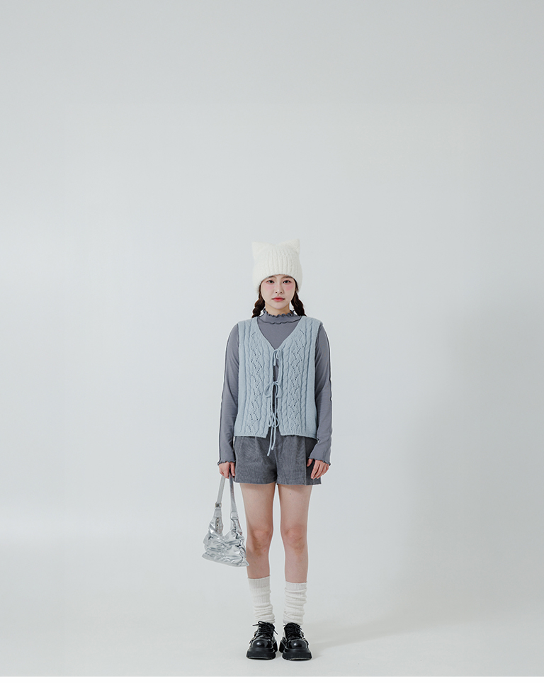 冬9未入荷---コーデュロイショートパンツ  4色展開