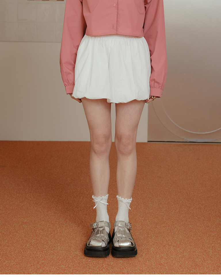 バルーンゴムショートパンツ 3色展開