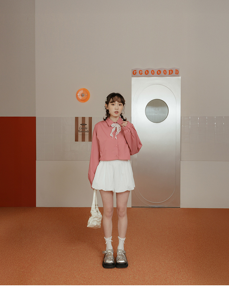 バルーンゴムショートパンツ 3色展開