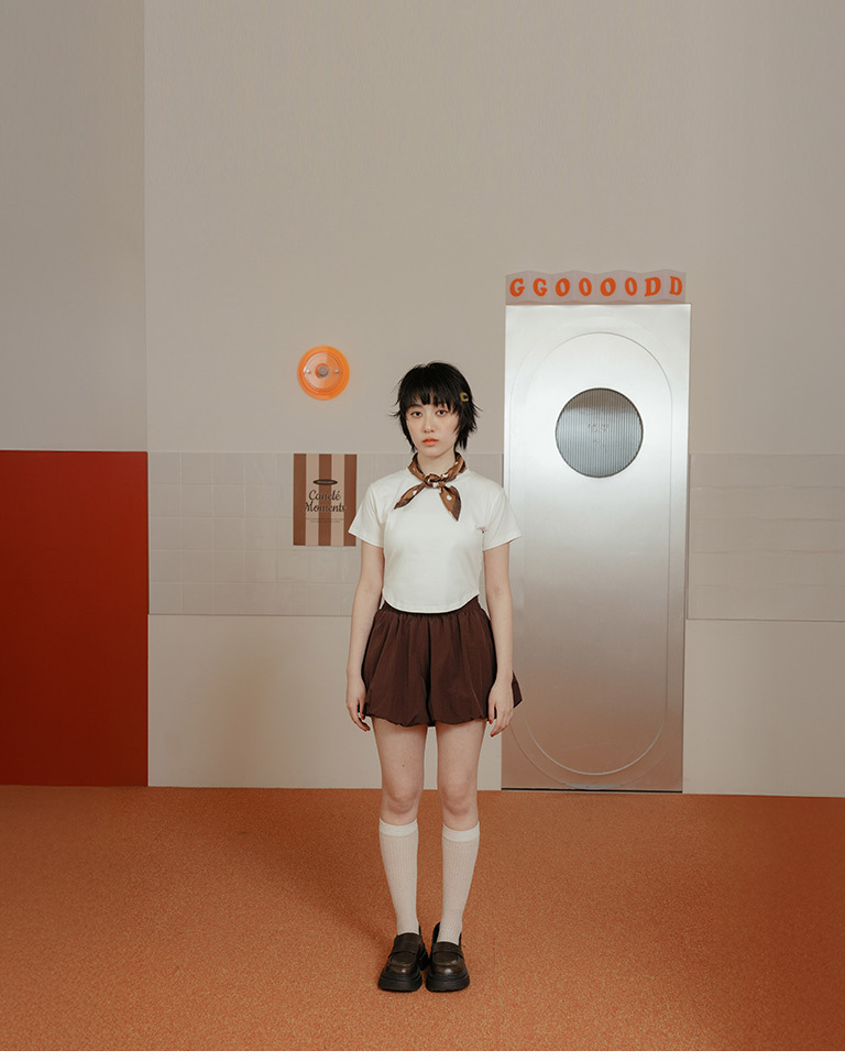 バルーンゴムショートパンツ 3色展開