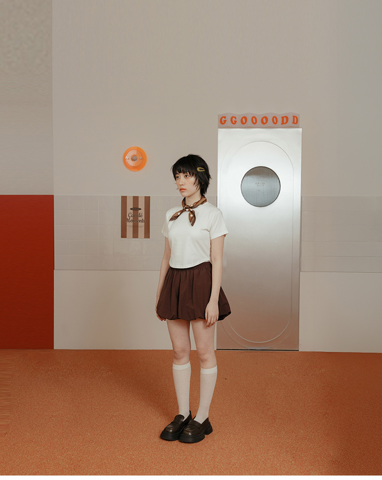 バルーンゴムショートパンツ 3色展開