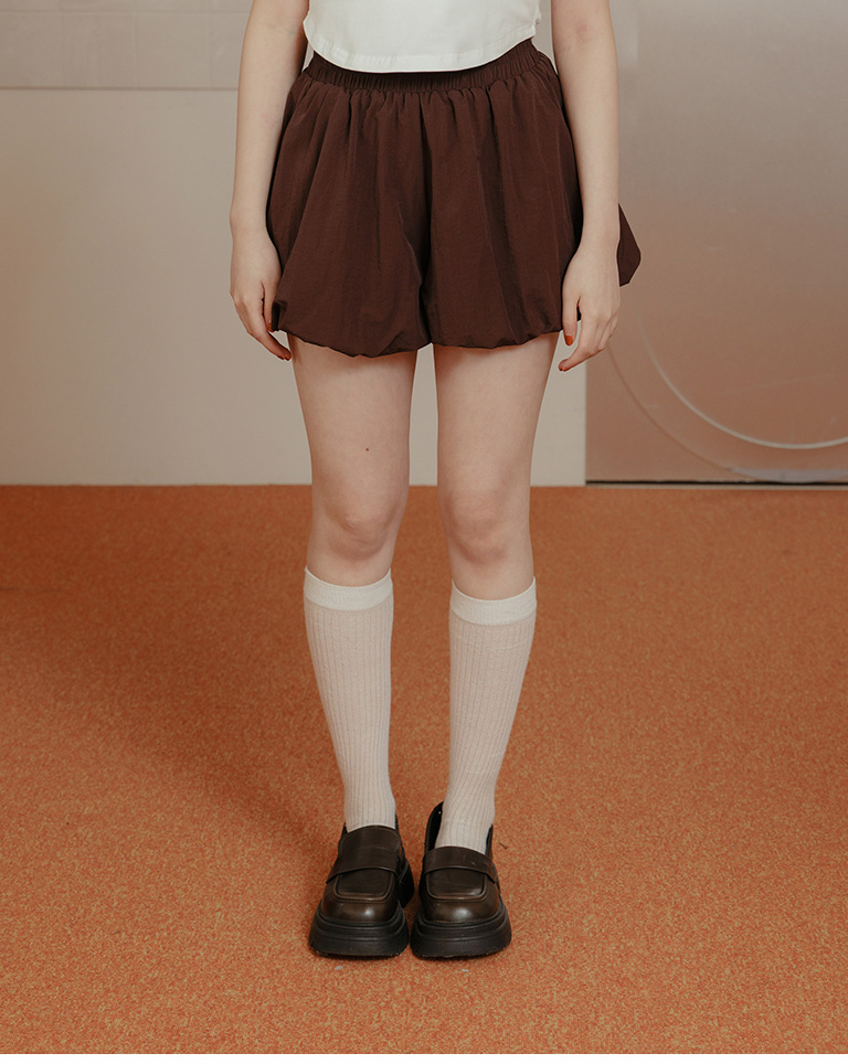 バルーンゴムショートパンツ 3色展開