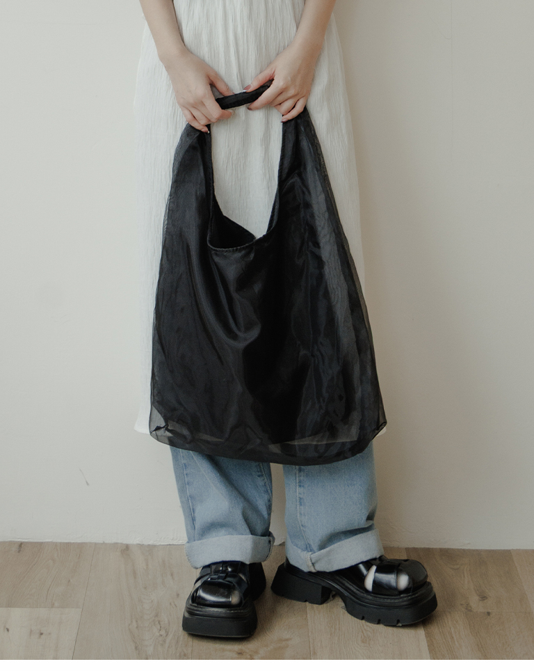 チュールショルダーバッグ 3色展開