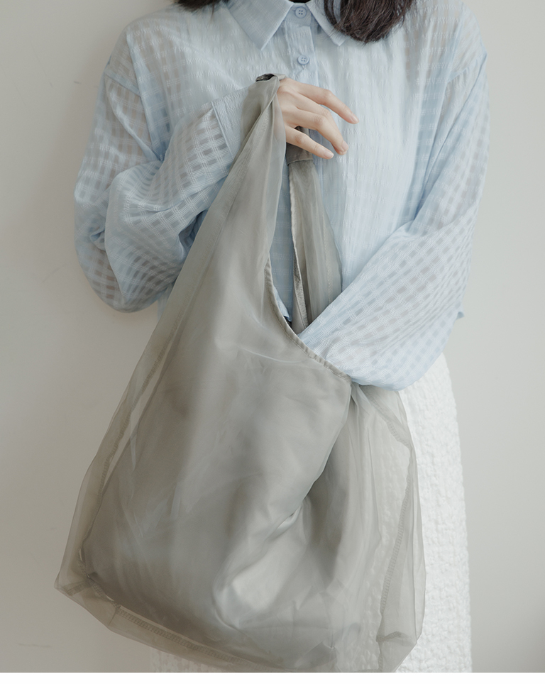 チュールショルダーバッグ 3色展開