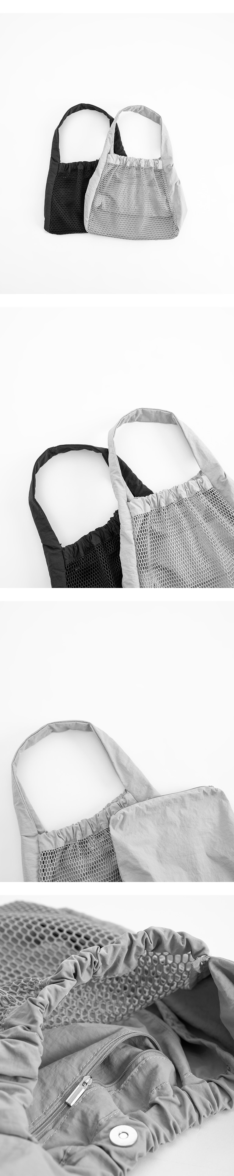 メッシュショルダーバッグ 2色展開