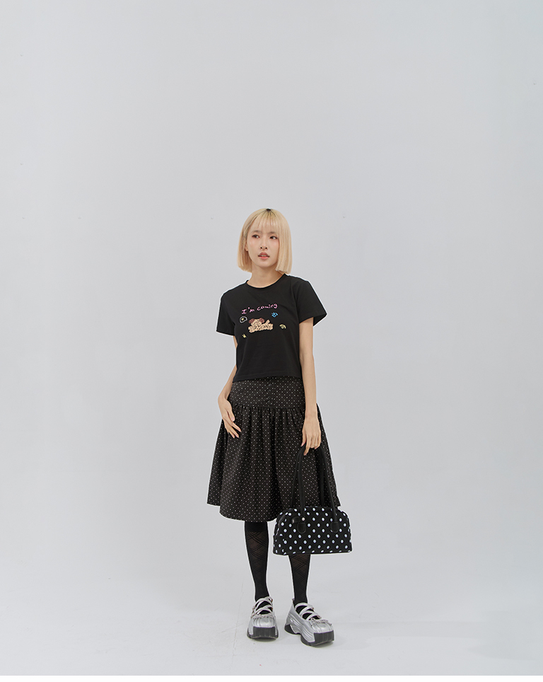 ドットボウリングショルダーバッグ 3色展開