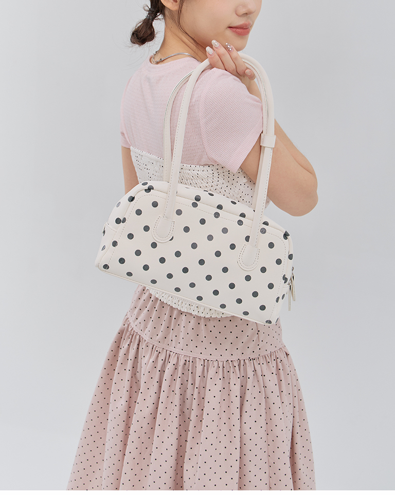 ドットボウリングショルダーバッグ 3色展開