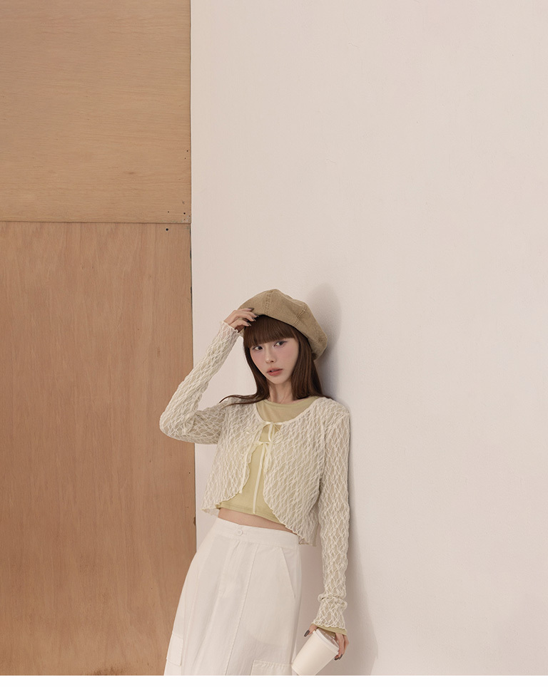 チェック柄ベレー帽 3色展開