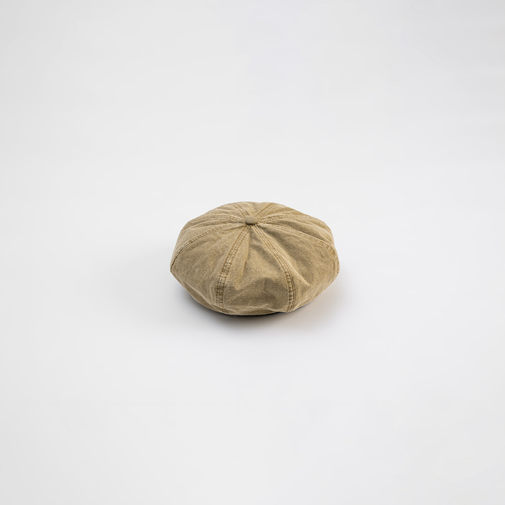 チェック柄ベレー帽 3色展開