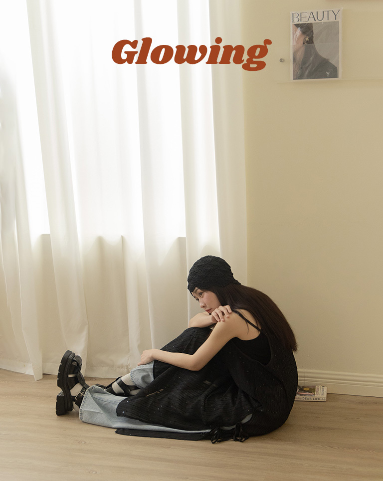 メッシュフラワーモチーフハット 3色展開