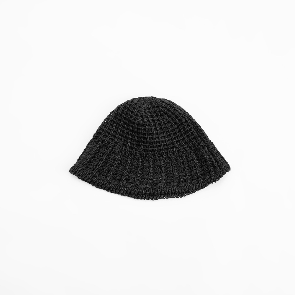 ニットバケットハット 3色展開