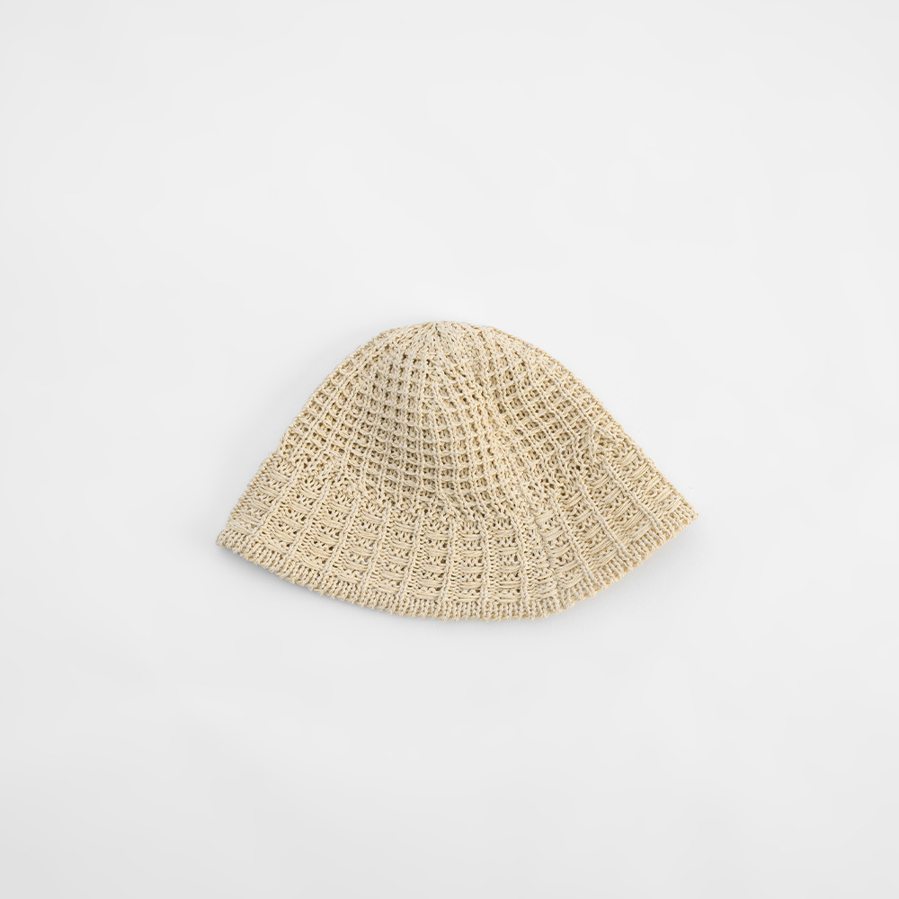 ニットバケットハット 3色展開