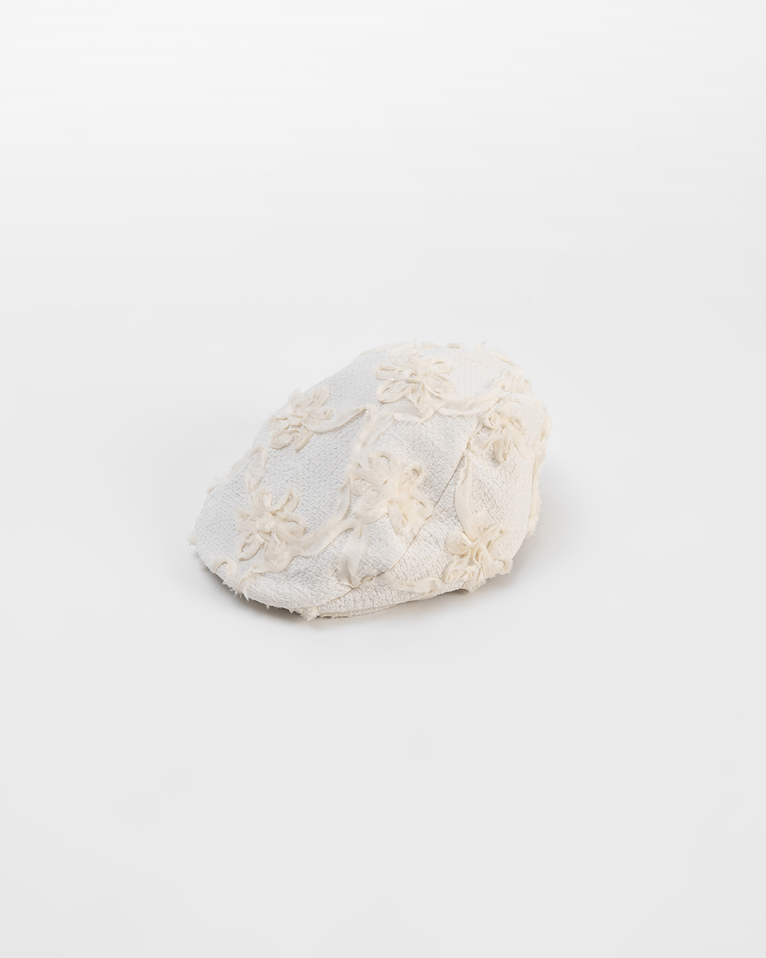 立体花柄キャップ ２色展開