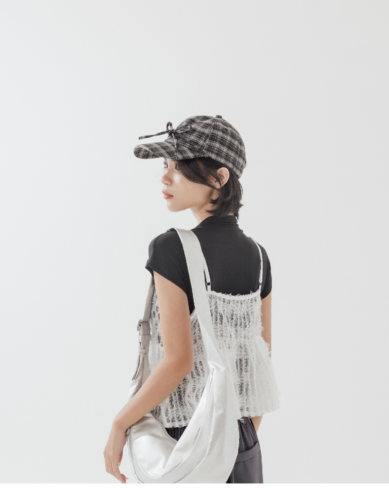 チェックキャップ 2色展開