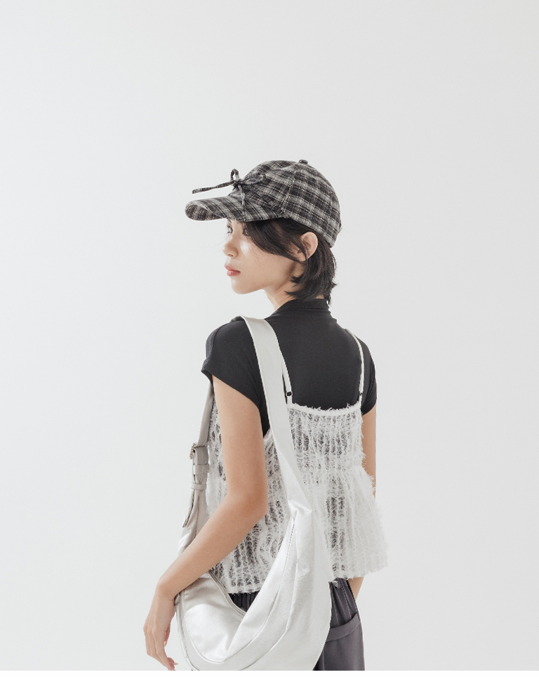 チェックキャップ 2色展開