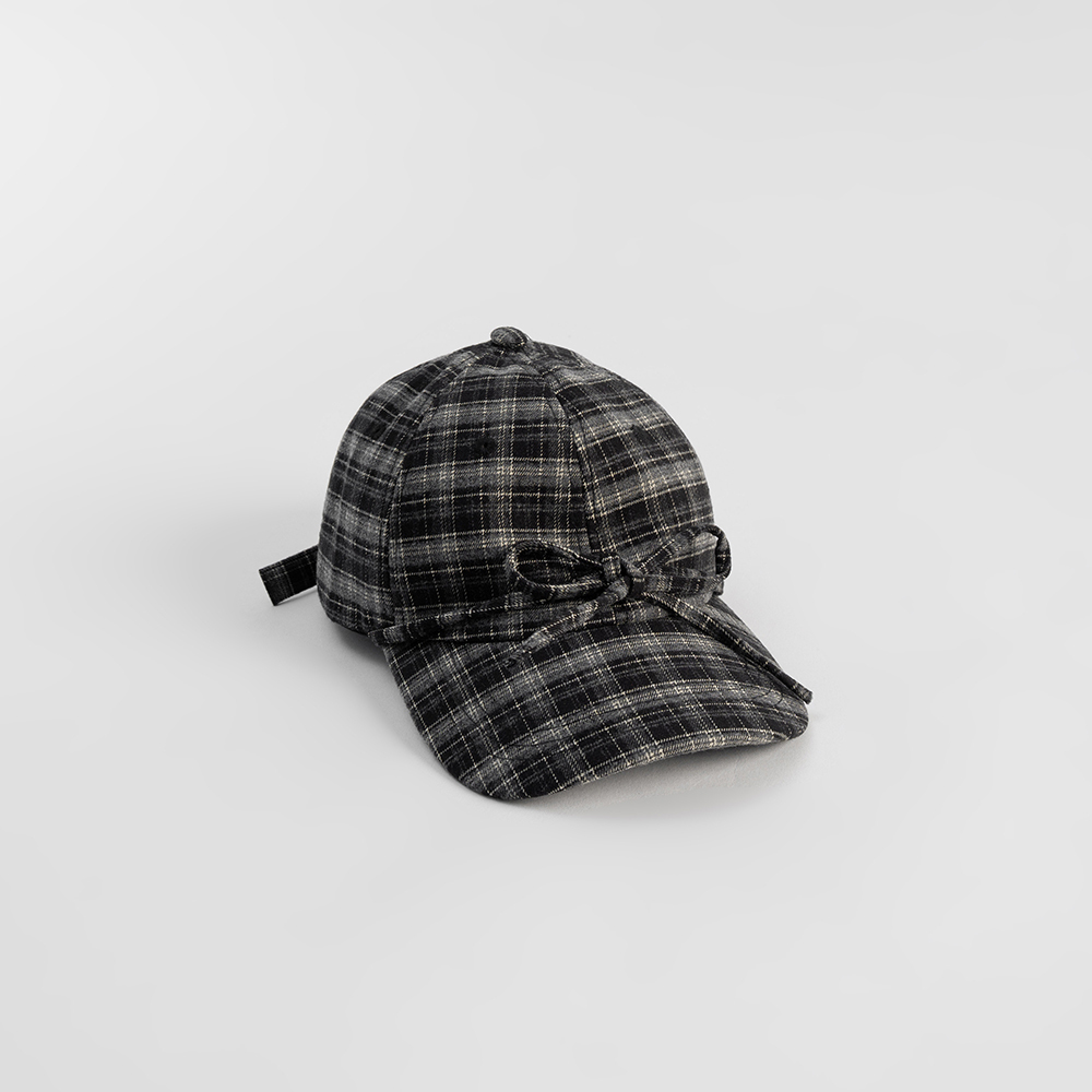 チェックキャップ 2色展開