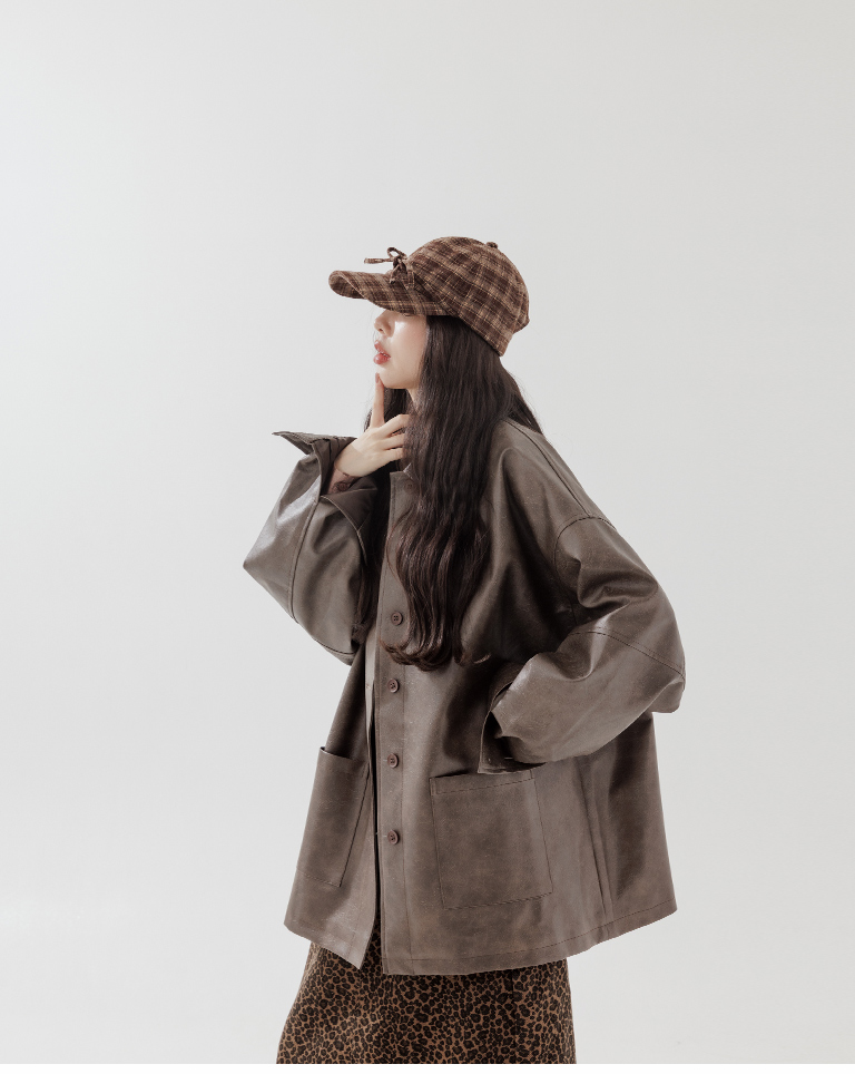 チェックキャップ 2色展開