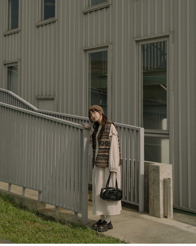 フラワーニットキャップ 3色展開