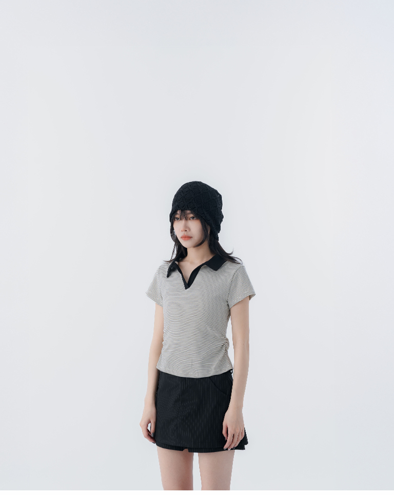 春12未到---クロシェ編みハット 3色展開
