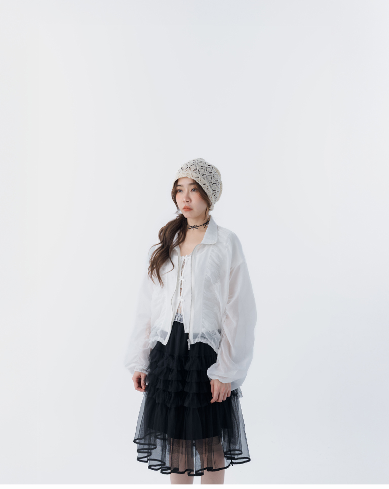 春12未到---クロシェ編みハット 3色展開