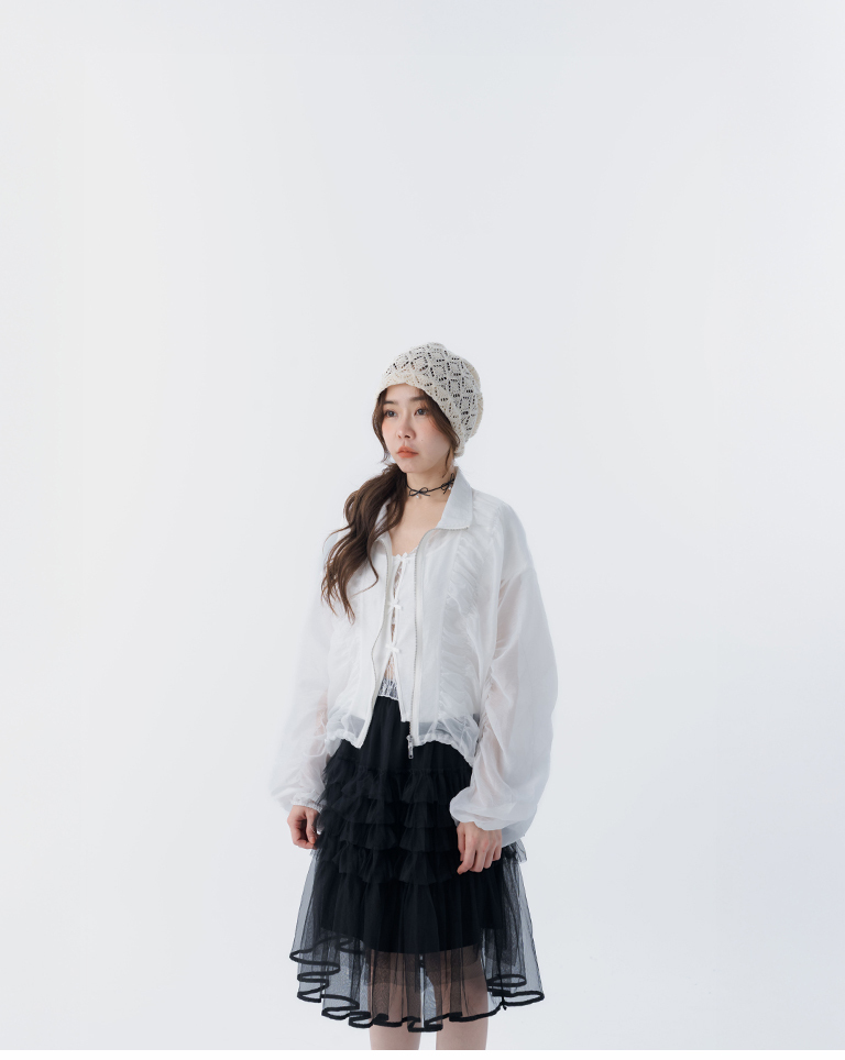 春12未到---クロシェ編みハット 3色展開