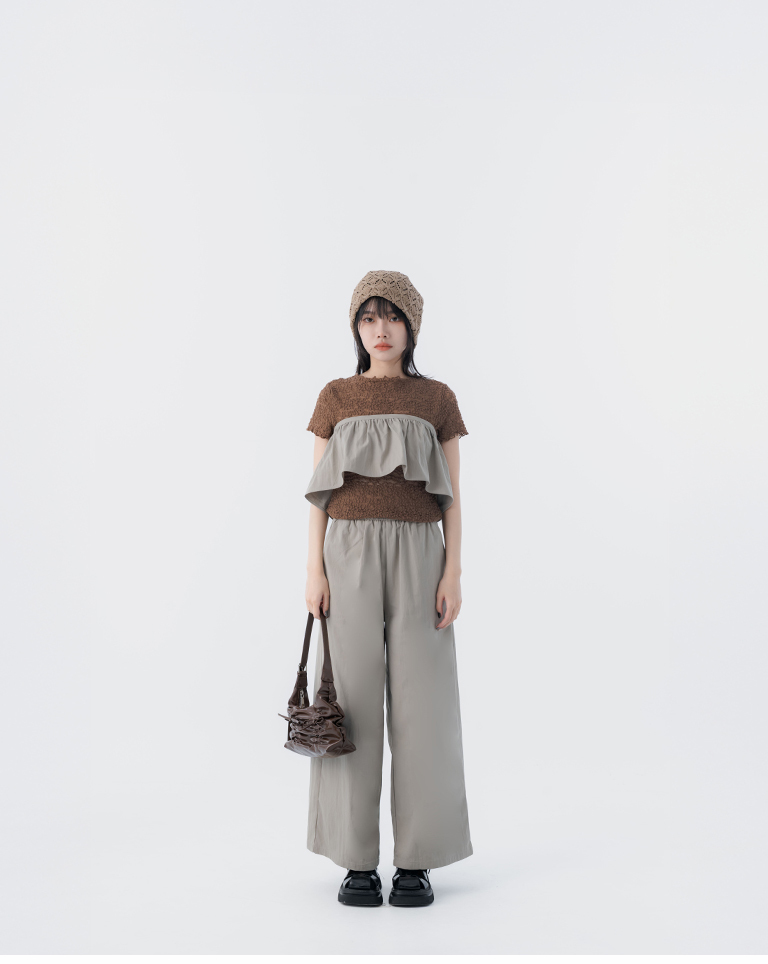 春12未到---クロシェ編みハット 3色展開