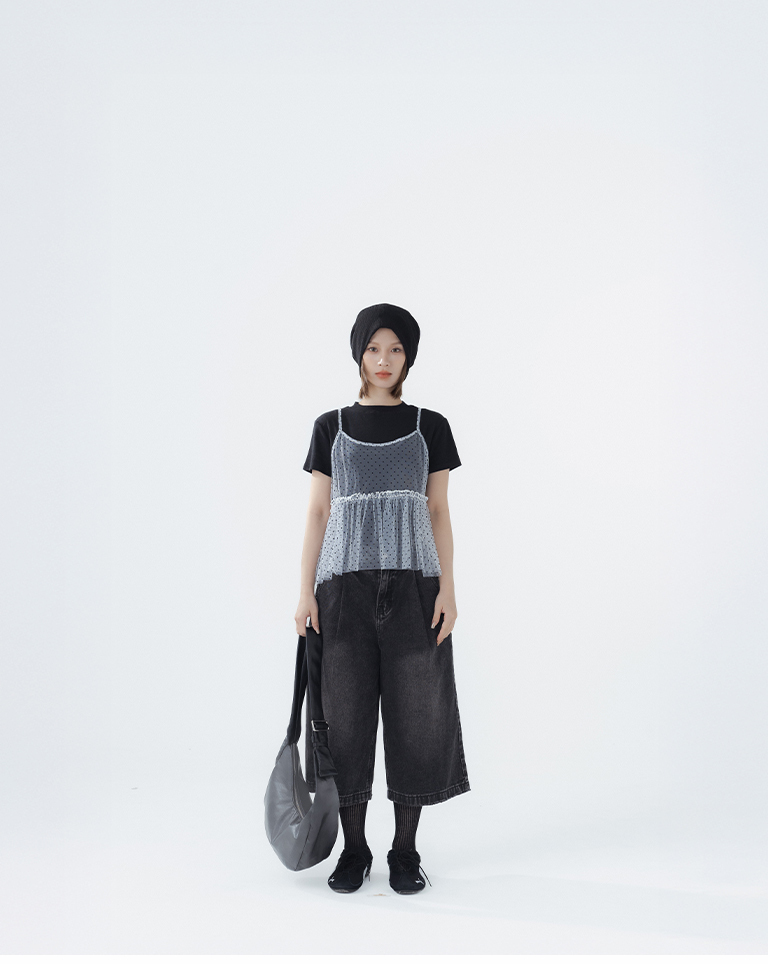 ミックスヤーンニットキャップ 3色展開