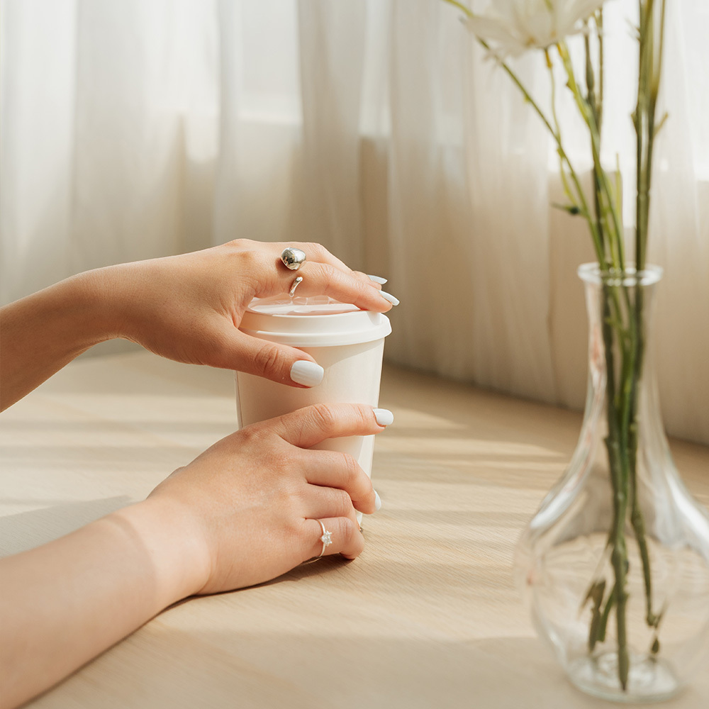 07060247 ティアドロップアシンメトリーリング