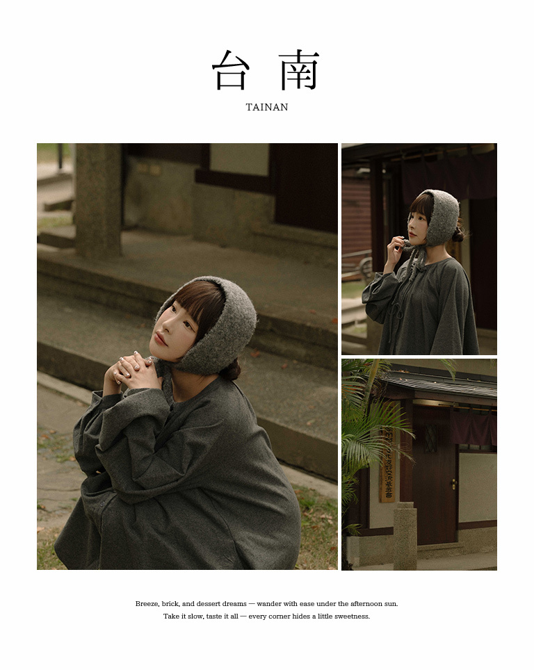 リボンデザインニットヘアバンド 5色展開