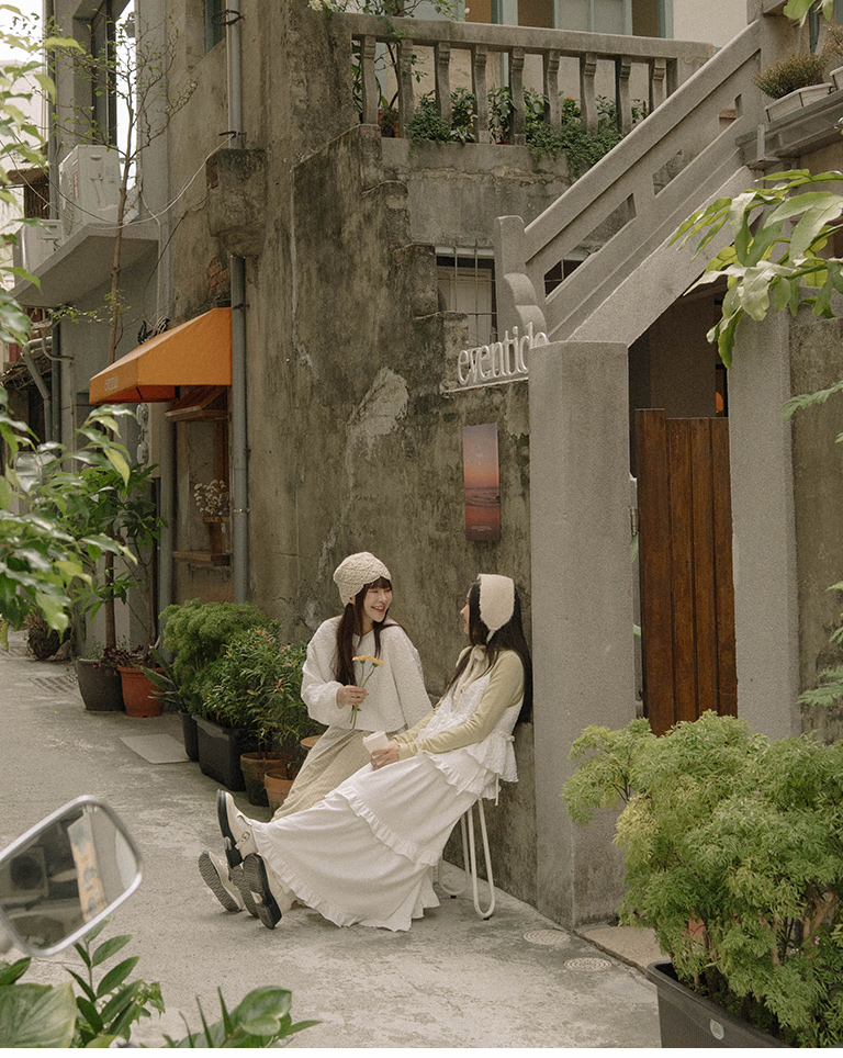 リボンデザインニットヘアバンド 5色展開