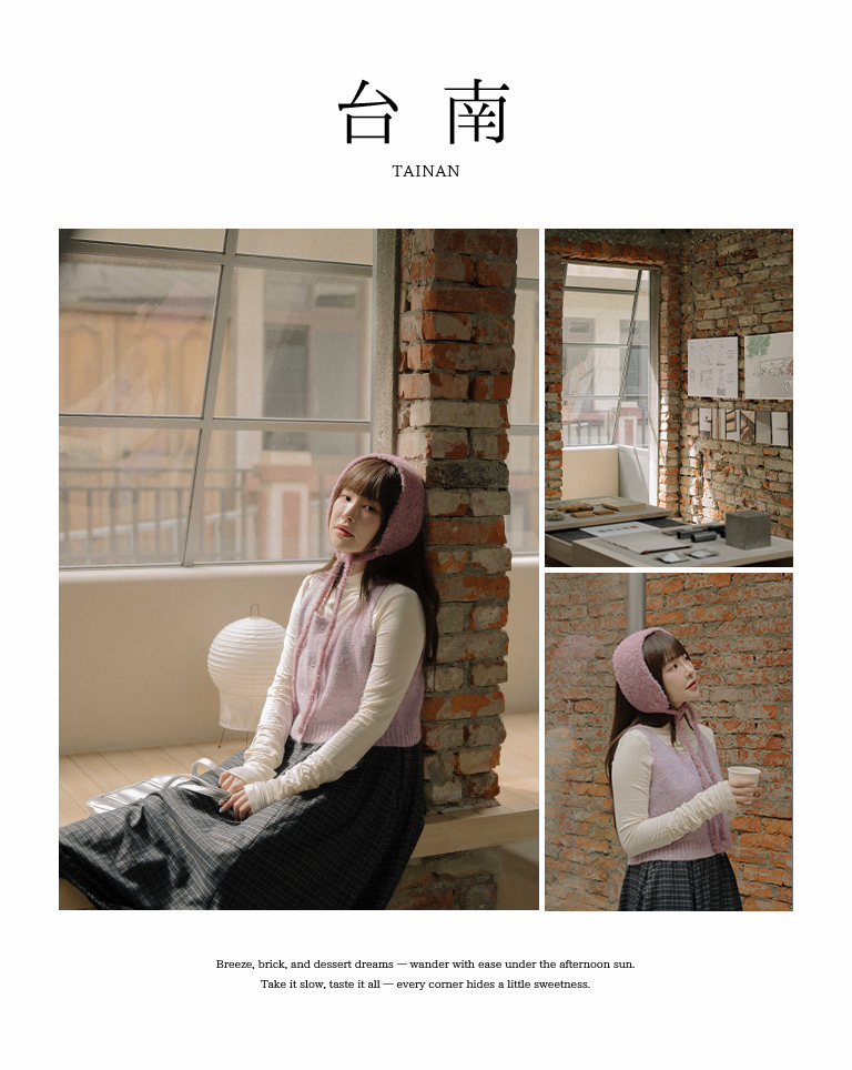 リボンデザインニットヘアバンド 5色展開