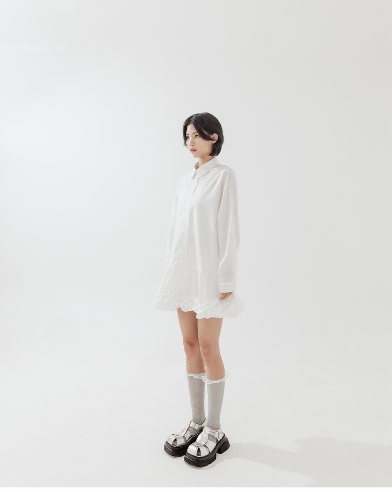 先不要上架)レースデロングソックス 3色展開