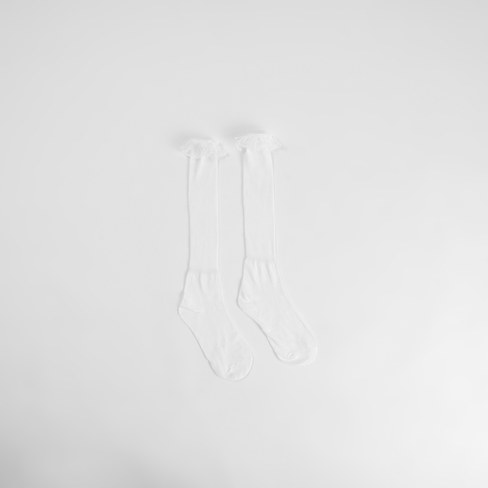 先不要上架)レースデロングソックス 3色展開