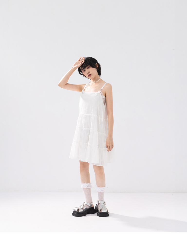 リボンレースソックス 2色展開