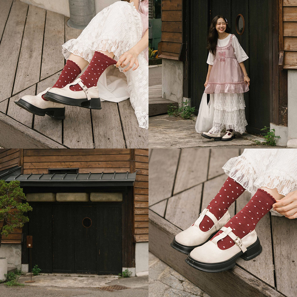 ドットメロウソックス 4色展開