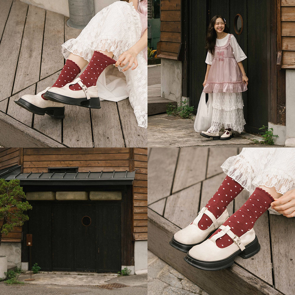 ドットメロウソックス 4色展開