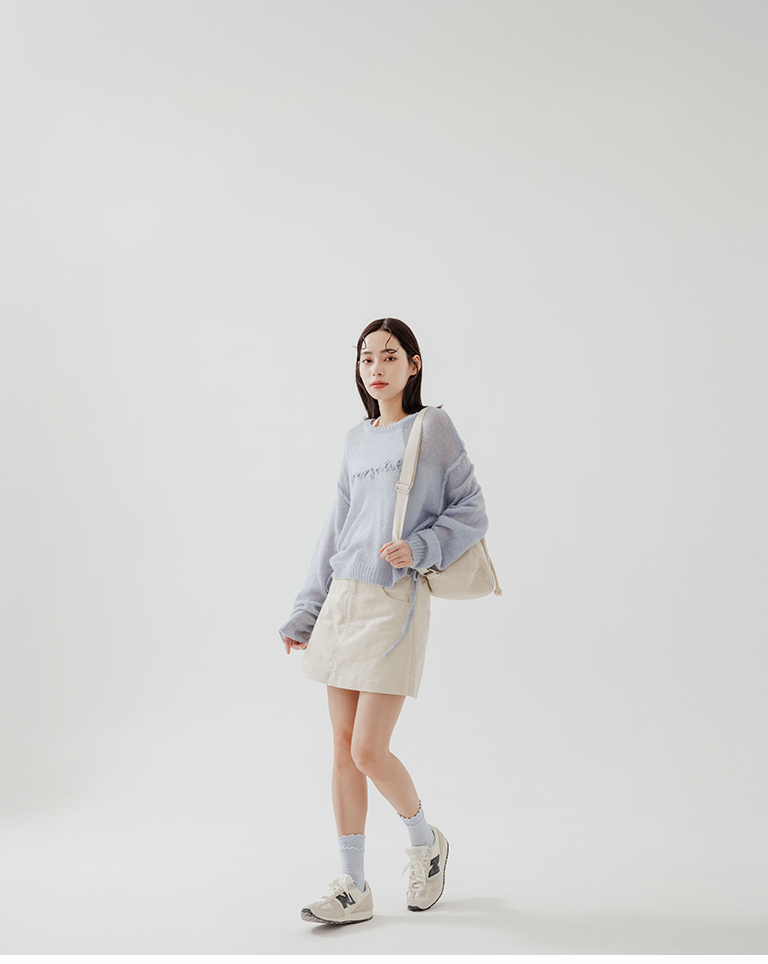 ダブルフリルカラフルドットソックス 4色展開